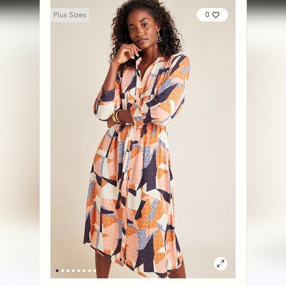 Corey Lynn Calter Dresses & Skirts - Corey Lynn Calter Abstract Shirtdress